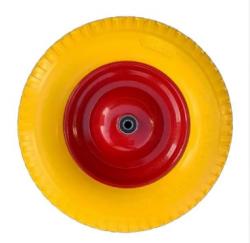 Колеса пінополіуретанові, литі для тачки