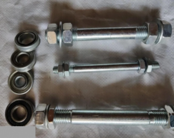Диски, вісь та підшипники до тачки, мотоблока