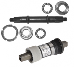 Втулки, вісь та каретки до велосипеда